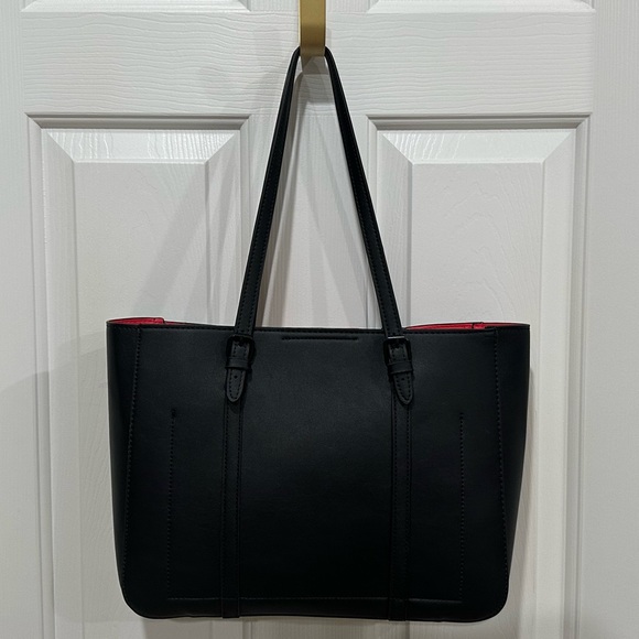 New! Steve Madden Women's Black Bdusk Tote &  Mini Crossbody Bag - Picture 9 of 15
